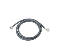Fackelmann 5402050 Tuyau Alimentation Eau Femelle Droit coudé pour appareils électroménager, Plastique, Métal, Caoutchouc