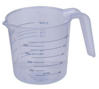Fackelmann Verre doseur Essential 500 ml, transparent, idéal pour mesurer le lait, le sucre, la farine, etc.