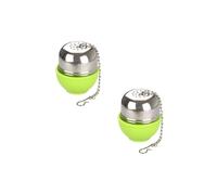 Lot de 2 boules à thé en acier inoxydable avec support Petit Déjeuner Fackelmann