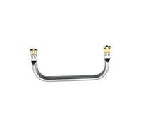 FackLOxc 1 Clip carré en alliage d ' aluminium léger pour sacs à main élégants 16-30 cm Cadre de à main pratique pour sacs à main et sacs de médecin Amélioration élégante du à main