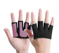 FackLOxc 1 Paire de Gants d ' entraînement antidérapants avec Conception en Silicone alvéolé pour améliorer l ' adhérence Pendant l ' Exercice, Gants de Fitness