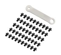 FackLOxc 50 pièces pédales de vélo Goujons de Boulon antidérapants goupille vis de pédale hexagonale de vélo de Route avec clé Partie de vélo de Route pédales de vélo Goujons de Boulon antidérapants
