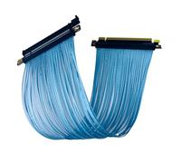 FackLOxc Adaptateurs GPU PCIE4.0 X16 Cable GPU 32 Go/S Bande Passante 12V Améliore Puissance Avec Une Conception Dissipation Mince Thermique