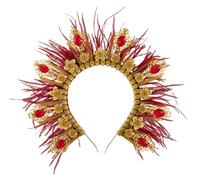FackLOxc Bandeau à cheveux avec pointes en forme de couronnes sacrées pour adolescents, étudiants, carnavals, Halloween, spectacles