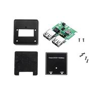 FackLOxc Bloc de Chargement USB à Double Port pour Utilisation en extérieur, Prend en Une entrée de 5, 5 V à 30 V pour des Sources d ' Alimentation Flexibles, de régulateur Portable