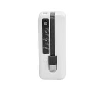 FackLOxc Boîtier Compact doté d ' Une lumière LED et d ' Un Couvercle Amovible pour 20700 cellules, Coque d ' Institution d ' Alimentation USB de Type C, Coque d ' Institution d ' Alimentation Fine