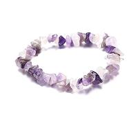 FackLOxc Bracelets de pierres précieuses naturelles pour la prière de yoga et les chakras