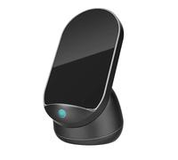 FackLOxc Chargeurs sans Fil Rapides 2 en 1 15W avec magnétique, Station de magnétique Qi2 pour Smartphones et écouteurs, Appareil de Bureau