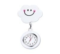 FackLOxc Corde Étirée Infirmière Watch Silicone Reliability Nurse Watch avec Cordon Élastique Pendant Temps Travail Santé Santé