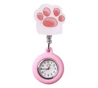 FackLOxc Corde Étirée Infirmière Watch Silicone Reliability Nurse Watch avec Cordon Élastique Pendant Temps Travail Santé Santé