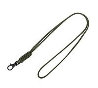 FackLOxc Cordon en paracorde robuste pour porte-clés, collier, porte-clés, sifflets, sangle de poignet en corde de parachute tressée solide