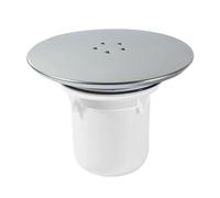 FackLOxc Couvercle de bonde de douche amélioré en plastique pour bonde de douche - Couvercle de siphon de douche de rechange pour bac de douche