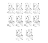 FackLOxc Fishtanks Porte-Couvercle 10 Pièces Fishtank Couvre Maison Aquarium Couverture Supports Aquarium Porte-Couvercle