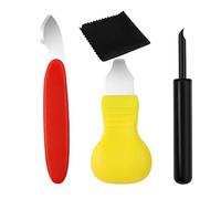 FackLOxc Groupe d ' Outils de Service de Montre Professionnel, 4 pièces, idéal pour Les passionnés et Les techniciens, ouvreur Professionnel