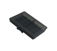 FackLOxc Le boîtier de Gestion de Batterie Intelligent Contient Plusieurs Batteries 2A 3A en Toute sécurité, conteneur de Stockage de Batterie Portable