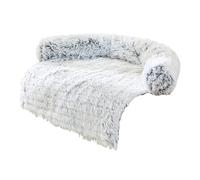 FackLOxc Lit pour chien, chat, animal domestique, niche carrée en peluche, petit chien, canapé, lit, coussin confortable pour animal domestique, fournitures pour animaux de compagnie