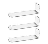 FackLOxc Lot de 3/5/6 supports de bandeau en acrylique transparent à suspendre pour cheveux, serre-tête, bijoux, colliers, design anti-chute