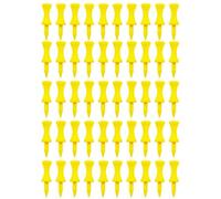 FackLOxc Lot de 50 tees de golf en plastique incassable 70/57/51/45/38/32 mm