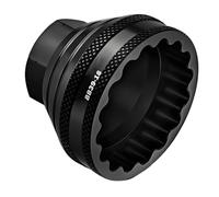 FackLOxc Outil de Douille de inférieur de vélo avec Outil de Retrait d ' essieux de manivelle de vélo antidérapant pour Une Utilisation Fluide et sécurisée, Accessoire de réparation de vélos