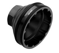 FackLOxc Outil de Douille de inférieur de vélo avec Outil de Retrait d ' essieux de manivelle de vélo antidérapant pour Une Utilisation Fluide et sécurisée, Accessoire de réparation de vélos