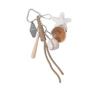 FackLOxc Pendentif de en corde tressée, porte-clés, breloques pour à main, sacs à main, accessoires e voiture pour femmes et filles, porte-clés en corde tressée