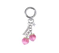 FackLOxc Porte-clés fruits, breloque portefeuille, à main, pendentif, breloques esthétiques, porte-clés de voiture, accessoires