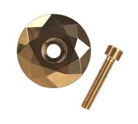 FackLOxc Potences de Casques, Capuchon supérieur, Couvercle de Bol avec vis, écrou étoile, Partie de Fourche de vélo, Accessoires de vélo, Couvercle supérieur