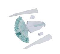 FackLOxc Robe Chemise à épaules dénudées de Type académique, échelle 1/6, Tenue pour poupées, Tissu Doux, Costume à la Mode, désir Clair, Tenue de poupée