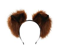 FackLOxc Serre-tête oreilles d ' animaux réalistes, accessoire de cheveux à la mode, pour séance photo, Costume de Cosplay, jeu de rôle, ornement de cheveux à la mode
