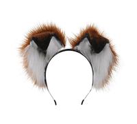 FackLOxc Serre-tête oreilles d ' animaux réalistes, accessoire de cheveux à la mode, pour séance photo, Costume de Cosplay, jeu de rôle, ornement de cheveux à la mode
