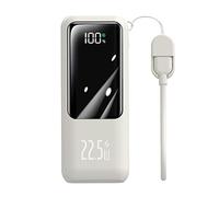 FackLOxc Très Petit Bloc d ' Alimentation 10 000 mAh 22, 5 W, Rapide, Batterie Mobile Haute capacité, Longue durée de pour Smartphones, Institution de sécurité Intelligente