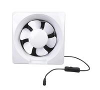 FackLOxc Ventilateur d ' de salle de bains 12V, extracteur de conduit silencieux, ventilateur d ' échappement pour l ' élimination de l ' humidité à la maison