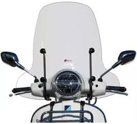 FACO 23636 Pare-Brise Paravent Haut Clair Piaggio Vespa GTS 125 300 Année 2023