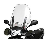 FACO Pare-Brise avec protège-Mains Complet avec Fixations (3 pièces) Transparent