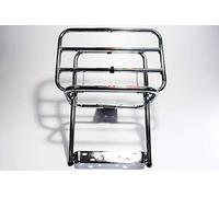 Faco Porte-bagages arrière à ressort avec abattant chrome