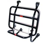 Faco Porte-bagages avant compatible avec Vespa PX Couleur Noir