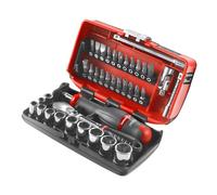 Facom 0.6cm Taille Métrique Nano Douille Set 38 Pièce Standard Long FCMRLNANO1