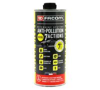 FACOM 006070 Détergent Système Anti-Pollution Diesel 7 en 1 - Nettoyant Injecteurs, EGR, Turbo & FAP - Formule Pro 1L