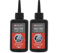 FACOM 006106 Huile Fine, Lubrifiant fluide pour les Mécanismes en Métal - Burette 125ml (Lot de 2)
