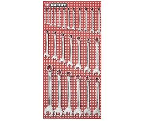 Facom 440.P25M Jeu De 25 Cles Mixtes Std