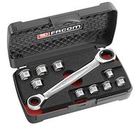 FACOM 464.J1APB - Coffret de clé polygonale à cliquet 11 en 1
