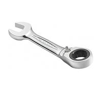 Facom Clé mixte courte à cliquet 467BS.17 G – Métrique 17 x 127,5 mm