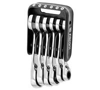 Facom 467BS.JP6 - Jeux de Clés Mixte à Cliquet Courtes sur Étui Portatif - 6 Pièces