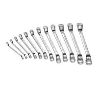 Facom Clé à double tête Facom OGV® Douze têtes à tête coudée Set dans boîte, 12 pcs. Quantité:1