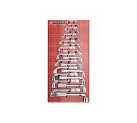 Facom – Jeu de clés à pipe 75.P22M – 6x6 pans – 10 pièces