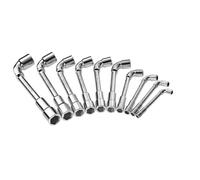 Facom Clé à pipe 12x6 pans, 10 pièces