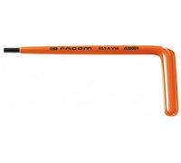 FACOM 83.4 AVSE - Clé coudée mâle 4 mm isolée 1000 V Série VSE, Orange