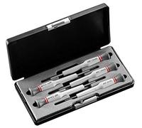 FACOM AEF.J1 Coffret de 5 tournevis Micro-Tech pour vissage de précision - Fente et Phillips