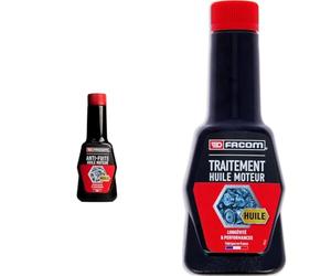 Facom Anti-Fuile Huile Moteur, Régénère Les Joints, 250 ML Rouge & 006001 Traitement Huile 200 ML