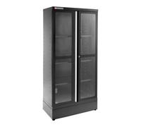 Facom Armoire 2m Facom JLS3, 2 portes vitrées, noire Quantité:1